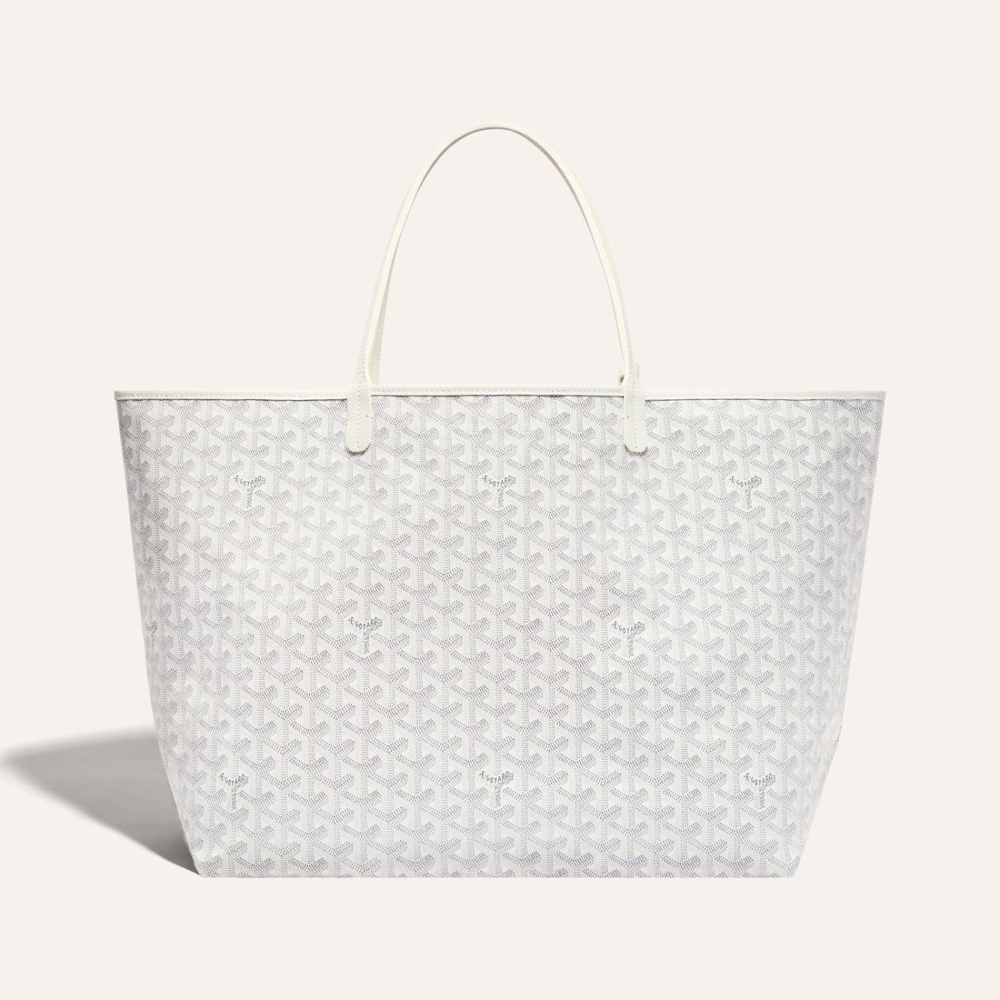 Goyard Saint Louis GM Tote Bag White - Image 2